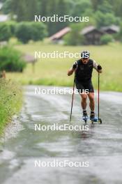 21.06.2024, Les Diablerets, Switzerland (SUI): Valerio Grond (SUI) - Cross-Country summer training, Les Diablerets (SUI). www.nordicfocus.com. © Manzoni/NordicFocus. Every downloaded picture is fee-liable.