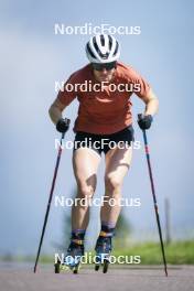 09.07.2024, Lavaze, Italy (ITA): Nadine Faehndrich (SUI) - Cross-Country summer training, Lavaze (ITA). www.nordicfocus.com. © Vanzetta/NordicFocus. Every downloaded picture is fee-liable.