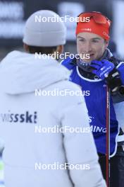 07.11.2024, Davos, Switzerland (SUI): Janik Riebli (SUI) - Cross-Country training, snowfarming track, Davos (SUI). www.nordicfocus.com. © Manzoni/NordicFocus. Every downloaded picture is fee-liable.