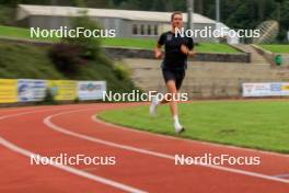 03.07.2024, Saint-Claude, France (FRA): Candide Pralong (SUI), Team Nordic Experience - Cross-Country summer training, Sainte-Claude (FRA). www.nordicfocus.com. © Manzoni/NordicFocus. Every downloaded picture is fee-liable.