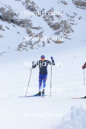 14.10.2024, Ramsau am Dachstein, Austria (AUT): Francesco De Fabiani (ITA) - Cross-Country summer training, Dachsteinglacier, Ramsau am Dachstein (AUT). www.nordicfocus.com. © Manzoni/NordicFocus. Every downloaded picture is fee-liable.