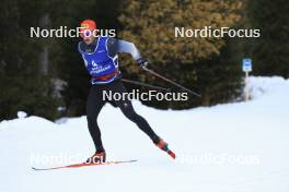 07.11.2024, Davos, Switzerland (SUI): Jonas Baumann (SUI) - Cross-Country training, snowfarming track, Davos (SUI). www.nordicfocus.com. © Manzoni/NordicFocus. Every downloaded picture is fee-liable.