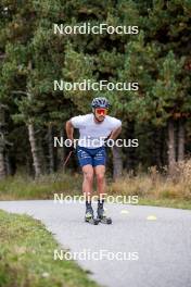 21.09.2024, Font-Romeu, France (FRA): Richard Jouve (FRA) - Cross-Country summer training, Font-Romeu (FRA). www.nordicfocus.com. © Authamayou/NordicFocus. Every downloaded picture is fee-liable.