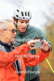 13.10.2024, Ramsau am Dachstein, Austria (AUT): Andrew Young (GBR) - Cross-Country summer training, Ramsau am Dachstein (AUT). www.nordicfocus.com. © Manzoni/NordicFocus. Every downloaded picture is fee-liable.