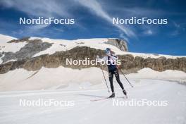 18.06.2024, Tignes, France (FRA): Maelle Veyre (FRA) - Cross-Country summer training, Tignes (FRA). www.nordicfocus.com. © Authamayou/NordicFocus. Every downloaded picture is fee-liable.