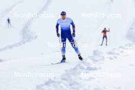 14.10.2024, Ramsau am Dachstein, Austria (AUT): Francesco De Fabiani (ITA) - Cross-Country summer training, Dachsteinglacier, Ramsau am Dachstein (AUT). www.nordicfocus.com. © Manzoni/NordicFocus. Every downloaded picture is fee-liable.