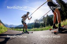 15.08.2024, Ulrichen, Switzerland (SUI): Friedrich Moch (GER) - Cross-Country summer training, Ulrichen (SUI). www.nordicfocus.com. © Manzoni/NordicFocus. Every downloaded picture is fee-liable.