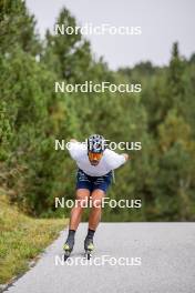 21.09.2024, Font-Romeu, France (FRA): Richard Jouve (FRA) - Cross-Country summer training, Font-Romeu (FRA). www.nordicfocus.com. © Authamayou/NordicFocus. Every downloaded picture is fee-liable.