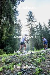 14.08.2024, Ulrichen, Switzerland (SUI): Lisa Lohmann (GER) - Cross-Country summer training, Ulrichen (SUI). www.nordicfocus.com. © Manzoni/NordicFocus. Every downloaded picture is fee-liable.