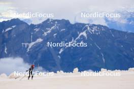 22.06.2024, Les Diablerets, Switzerland (SUI): Nadia Kaelin (SUI) - Cross-Country summer training on the Glacier 3000, Les Diablerets (SUI). www.nordicfocus.com. © Manzoni/NordicFocus. Every downloaded picture is fee-liable.