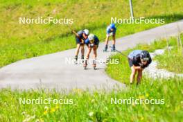 04.06.2024, Lenzerheide, Switzerland (SUI): Pierrick Cottier (SUI) - Cross-Country training, Lenzerheide (SUI). www.nordicfocus.com. © Manzoni/NordicFocus. Every downloaded picture is fee-liable.