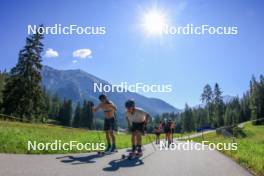 06.08.2024, Lenzerheide, Switzerland (SUI): Roman Alder (SUI) - Cross-Country summer training, Lenzerheide (SUI). www.nordicfocus.com. © Manzoni/NordicFocus. Every downloaded picture is fee-liable.