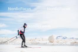 18.06.2024, Tignes, France (FRA): Mélissa Gal (FRA) - Cross-Country summer training, Tignes (FRA). www.nordicfocus.com. © Authamayou/NordicFocus. Every downloaded picture is fee-liable.