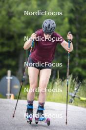 09.07.2024, Lavaze, Italy (ITA): Nicole Monsorno (ITA) - Cross-Country summer training, Lavaze (ITA). www.nordicfocus.com. © Vanzetta/NordicFocus. Every downloaded picture is fee-liable.