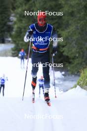 07.11.2024, Davos, Switzerland (SUI): Silvan Hauser (SUI) - Cross-Country training, snowfarming track, Davos (SUI). www.nordicfocus.com. © Manzoni/NordicFocus. Every downloaded picture is fee-liable.