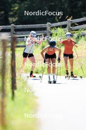 06.08.2024, Lenzerheide, Switzerland (SUI): Giuliana Werro (SUI) - Cross-Country summer training, Lenzerheide (SUI). www.nordicfocus.com. © Manzoni/NordicFocus. Every downloaded picture is fee-liable.