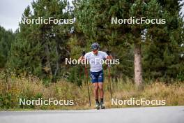 21.09.2024, Font-Romeu, France (FRA): Richard Jouve (FRA) - Cross-Country summer training, Font-Romeu (FRA). www.nordicfocus.com. © Authamayou/NordicFocus. Every downloaded picture is fee-liable.