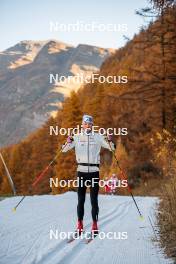 05.11.2024, Bessans, France (FRA): Hugo Lapalus (FRA) - Cross-Country summer training, Bessans (FRA). www.nordicfocus.com. © Authamayou/NordicFocus. Every downloaded picture is fee-liable.