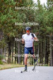 21.09.2024, Font-Romeu, France (FRA): Richard Jouve (FRA) - Cross-Country summer training, Font-Romeu (FRA). www.nordicfocus.com. © Authamayou/NordicFocus. Every downloaded picture is fee-liable.