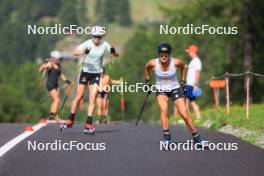 15.08.2024, Ulrichen, Switzerland (SUI): Laura Gimmler (GER) - Cross-Country summer training, Ulrichen (SUI). www.nordicfocus.com. © Manzoni/NordicFocus. Every downloaded picture is fee-liable.