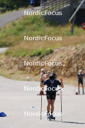 23.07.2024, Premanon, France (FRA): Jules Lapierre (FRA) - Cross-Country summer training, Premanon (FRA). www.nordicfocus.com. © Manzoni/NordicFocus. Every downloaded picture is fee-liable.