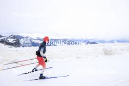 22.06.2024, Les Diablerets, Switzerland (SUI): Antonin Savary (SUI) - Cross-Country summer training on the Glacier 3000, Les Diablerets (SUI). www.nordicfocus.com. © Manzoni/NordicFocus. Every downloaded picture is fee-liable.