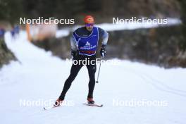 07.11.2024, Davos, Switzerland (SUI): Jonas Baumann (SUI) - Cross-Country training, snowfarming track, Davos (SUI). www.nordicfocus.com. © Manzoni/NordicFocus. Every downloaded picture is fee-liable.