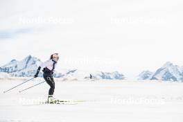 18.06.2024, Tignes, France (FRA): Léna Quintin (FRA) - Cross-Country summer training, Tignes (FRA). www.nordicfocus.com. © Authamayou/NordicFocus. Every downloaded picture is fee-liable.