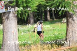 15.08.2024, Ulrichen, Switzerland (SUI): Lena Keck (GER) - Cross-Country summer training, Ulrichen (SUI). www.nordicfocus.com. © Manzoni/NordicFocus. Every downloaded picture is fee-liable.