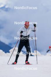 22.06.2024, Les Diablerets, Switzerland (SUI): Ilan Pittier (SUI) - Cross-Country summer training on the Glacier 3000, Les Diablerets (SUI). www.nordicfocus.com. © Manzoni/NordicFocus. Every downloaded picture is fee-liable.