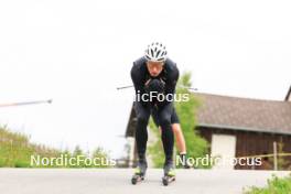 28.05.2024, Lenzerheide, Switzerland (SUI): Janik Riebli (SUI) - Cross-Country training, Lenzerheide (SUI). www.nordicfocus.com. © Manzoni/NordicFocus. Every downloaded picture is fee-liable.