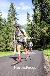 15.08.2024, Ulrichen, Switzerland (SUI): Jan Stoelben (GER) - Cross-Country summer training, Ulrichen (SUI). www.nordicfocus.com. © Manzoni/NordicFocus. Every downloaded picture is fee-liable.