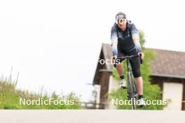 28.05.2024, Lenzerheide, Switzerland (SUI): Marco Isenschmid (SUI) - Cross-Country training, Lenzerheide (SUI). www.nordicfocus.com. © Manzoni/NordicFocus. Every downloaded picture is fee-liable.