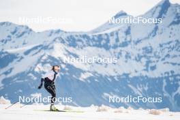 18.06.2024, Tignes, France (FRA): Léna Quintin (FRA) - Cross-Country summer training, Tignes (FRA). www.nordicfocus.com. © Authamayou/NordicFocus. Every downloaded picture is fee-liable.