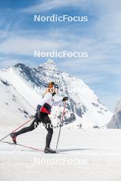 18.06.2024, Tignes, France (FRA): Mélissa Gal (FRA) - Cross-Country summer training, Tignes (FRA). www.nordicfocus.com. © Authamayou/NordicFocus. Every downloaded picture is fee-liable.