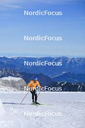 12.10.2024, Ramsau am Dachstein, Austria (AUT): Albert Kuchler (GER) - Cross-Country summer training, Dachsteinglacier, Ramsau am Dachstein (AUT). www.nordicfocus.com. © Manzoni/NordicFocus. Every downloaded picture is fee-liable.