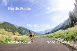 15.08.2024, Ulrichen, Switzerland (SUI): Janosch Brugger (GER) - Cross-Country summer training, Ulrichen (SUI). www.nordicfocus.com. © Manzoni/NordicFocus. Every downloaded picture is fee-liable.