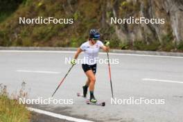 14.08.2024, Ulrichen, Switzerland (SUI): Katharina Hennig (GER) - Cross-Country summer training, Ulrichen (SUI). www.nordicfocus.com. © Manzoni/NordicFocus. Every downloaded picture is fee-liable.