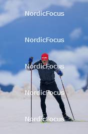 22.06.2024, Les Diablerets, Switzerland (SUI): Janik Riebli (SUI) - Cross-Country summer training on the Glacier 3000, Les Diablerets (SUI). www.nordicfocus.com. © Manzoni/NordicFocus. Every downloaded picture is fee-liable.