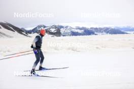 22.06.2024, Les Diablerets, Switzerland (SUI): Valerio Grond (SUI) - Cross-Country summer training on the Glacier 3000, Les Diablerets (SUI). www.nordicfocus.com. © Manzoni/NordicFocus. Every downloaded picture is fee-liable.