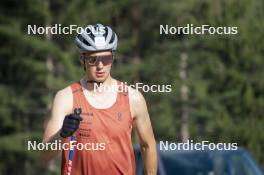 10.07.2024, Lavaze, Italy (ITA): Cyril Faehndrich (SUI) - Cross-Country summer training, Lavaze (ITA). www.nordicfocus.com. © Vanzetta/NordicFocus. Every downloaded picture is fee-liable.