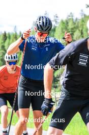 04.06.2024, Lenzerheide, Switzerland (SUI): Nicola Wigger (SUI) - Cross-Country training, Lenzerheide (SUI). www.nordicfocus.com. © Manzoni/NordicFocus. Every downloaded picture is fee-liable.