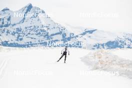 18.06.2024, Tignes, France (FRA): Mélissa Gal (FRA) - Cross-Country summer training, Tignes (FRA). www.nordicfocus.com. © Authamayou/NordicFocus. Every downloaded picture is fee-liable.