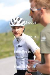 07.08.2024, Lenzerheide, Switzerland (SUI): Dario Cologna (SUI) - Cross-Country summer training, Lenzerheide (SUI). www.nordicfocus.com. © Manzoni/NordicFocus. Every downloaded picture is fee-liable.