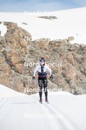 18.06.2024, Tignes, France (FRA): Mélissa Gal (FRA) - Cross-Country summer training, Tignes (FRA). www.nordicfocus.com. © Authamayou/NordicFocus. Every downloaded picture is fee-liable.