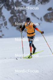 14.10.2024, Ramsau am Dachstein, Austria (AUT): Luca Petzold (GER) - Cross-Country summer training, Dachsteinglacier, Ramsau am Dachstein (AUT). www.nordicfocus.com. © Manzoni/NordicFocus. Every downloaded picture is fee-liable.