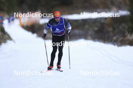 07.11.2024, Davos, Switzerland (SUI): Jonas Baumann (SUI) - Cross-Country training, snowfarming track, Davos (SUI). www.nordicfocus.com. © Manzoni/NordicFocus. Every downloaded picture is fee-liable.