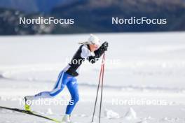 14.10.2024, Ramsau am Dachstein, Austria (AUT): Anne Kylloenen (FIN) - Cross-Country summer training, Dachsteinglacier, Ramsau am Dachstein (AUT). www.nordicfocus.com. © Manzoni/NordicFocus. Every downloaded picture is fee-liable.