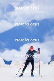 22.06.2024, Les Diablerets, Switzerland (SUI): Alina Meier (SUI) - Cross-Country summer training on the Glacier 3000, Les Diablerets (SUI). www.nordicfocus.com. © Manzoni/NordicFocus. Every downloaded picture is fee-liable.