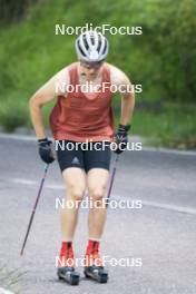 10.07.2024, Lavaze, Italy (ITA): Cyril Faehndrich (SUI) - Cross-Country summer training, Lavaze (ITA). www.nordicfocus.com. © Vanzetta/NordicFocus. Every downloaded picture is fee-liable.